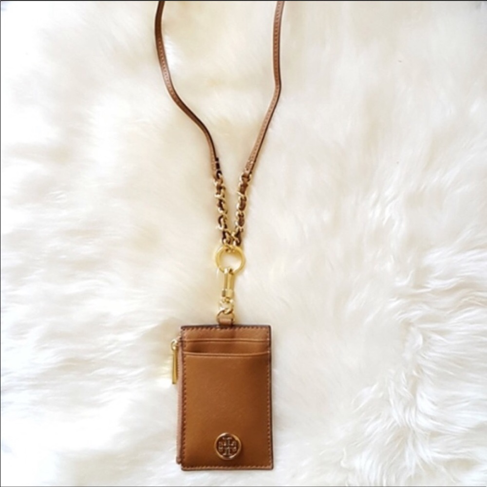 Tory Burch Lanyard ID Cardholder Keys